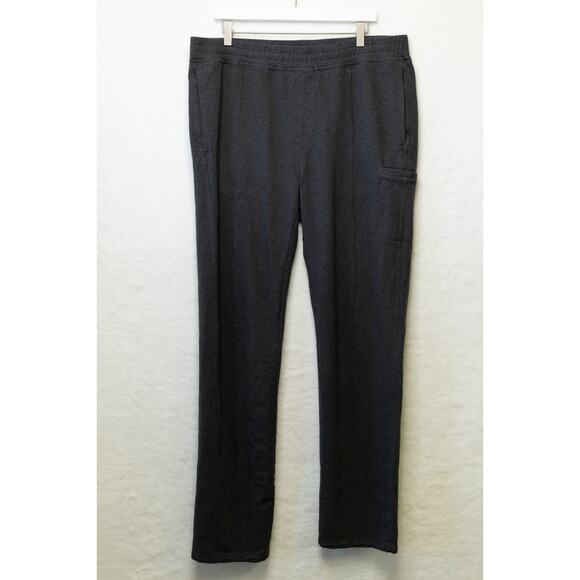 32 BAR BLUES French Terry Jersey Knit Drawstring Sweatpants Lounge Gray Mens XL - Picture 1 of 7